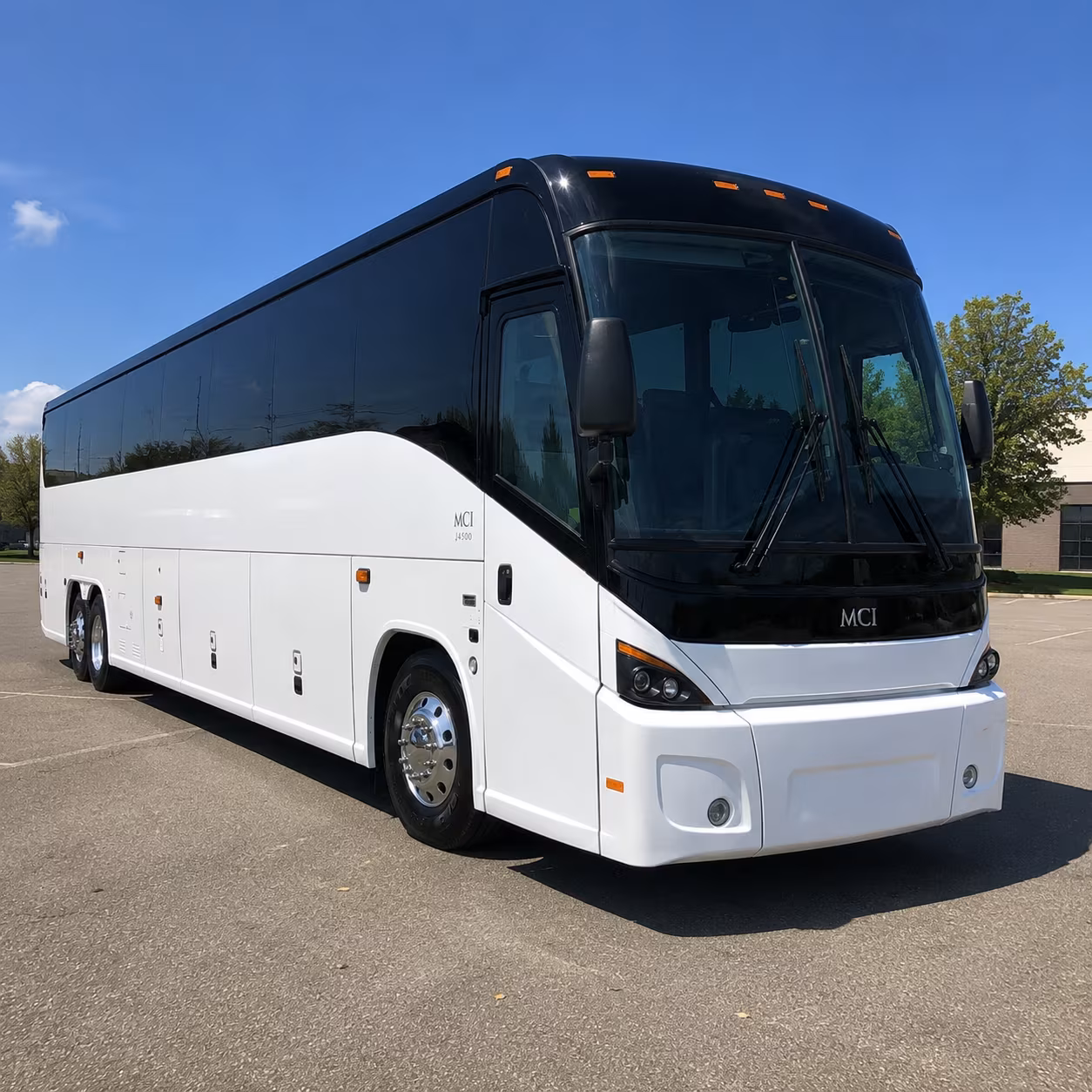 knoxville 45 passenger charter bus