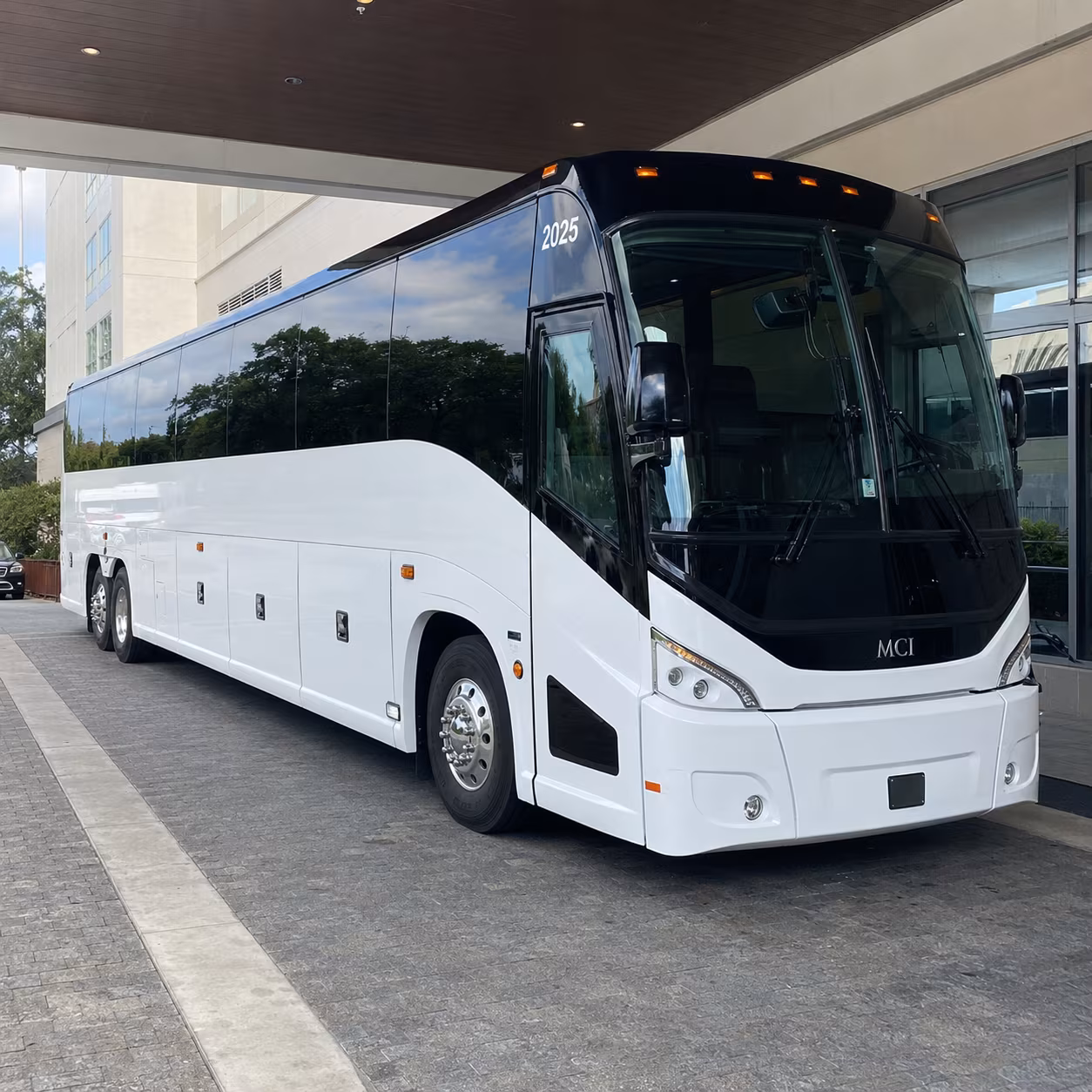 knoxville 54 passenger charter bus