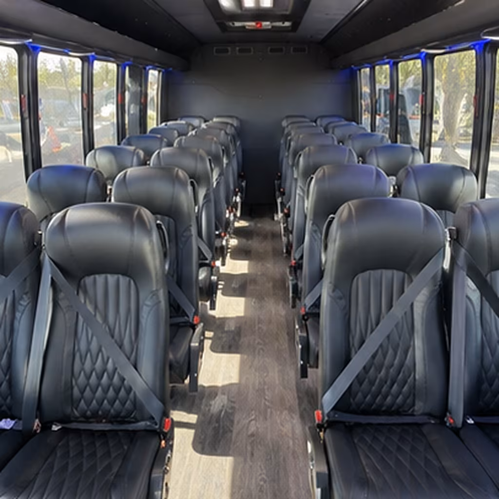knoxville concert transportation onboard seating