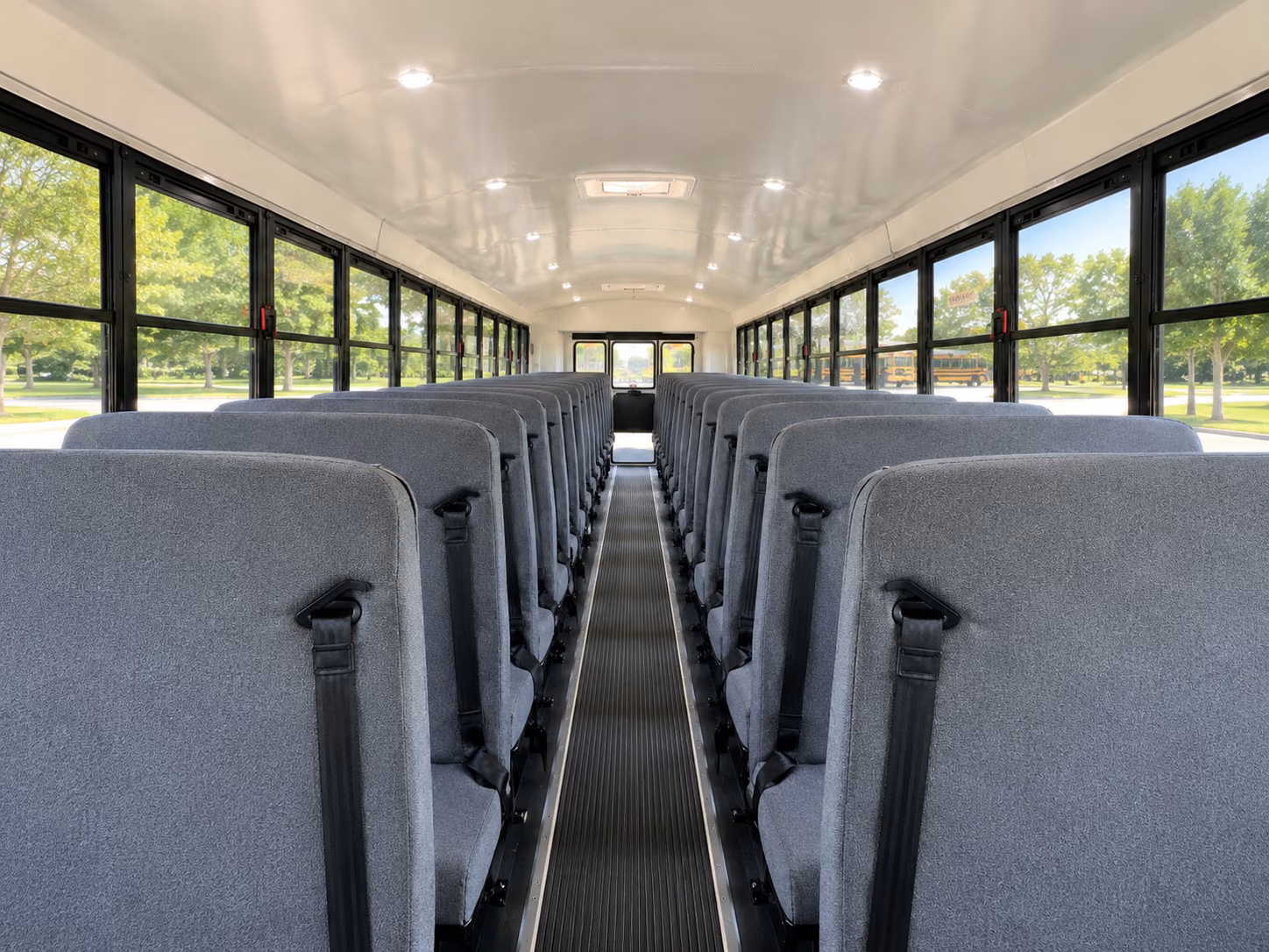 knoxville school bus interior