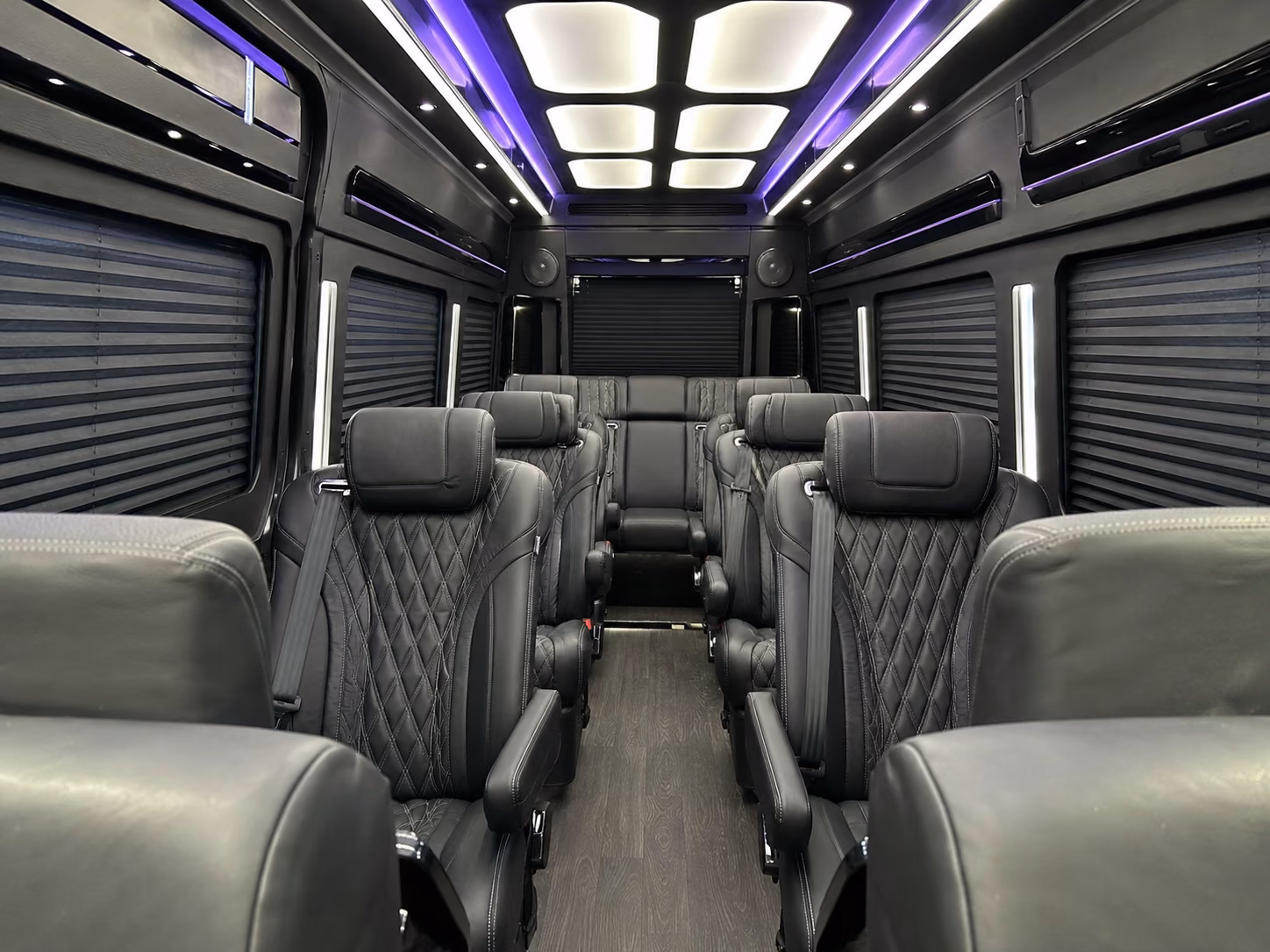 knoxville sprinter van with driver inside