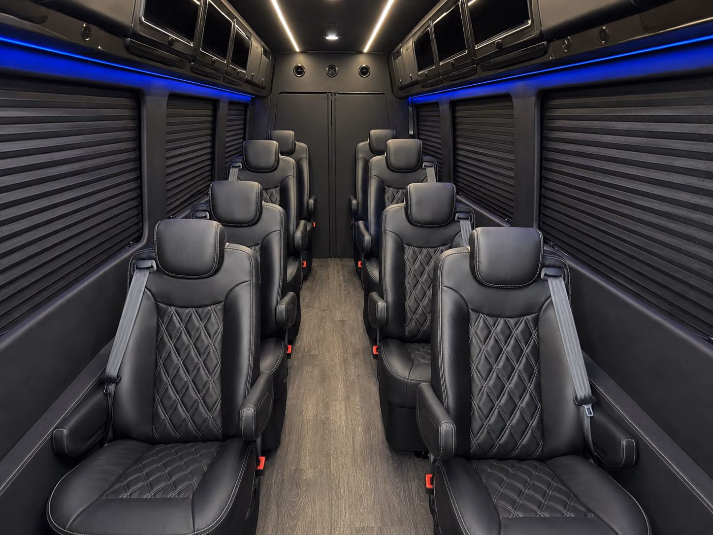 knoxville sprinter van with driver interior