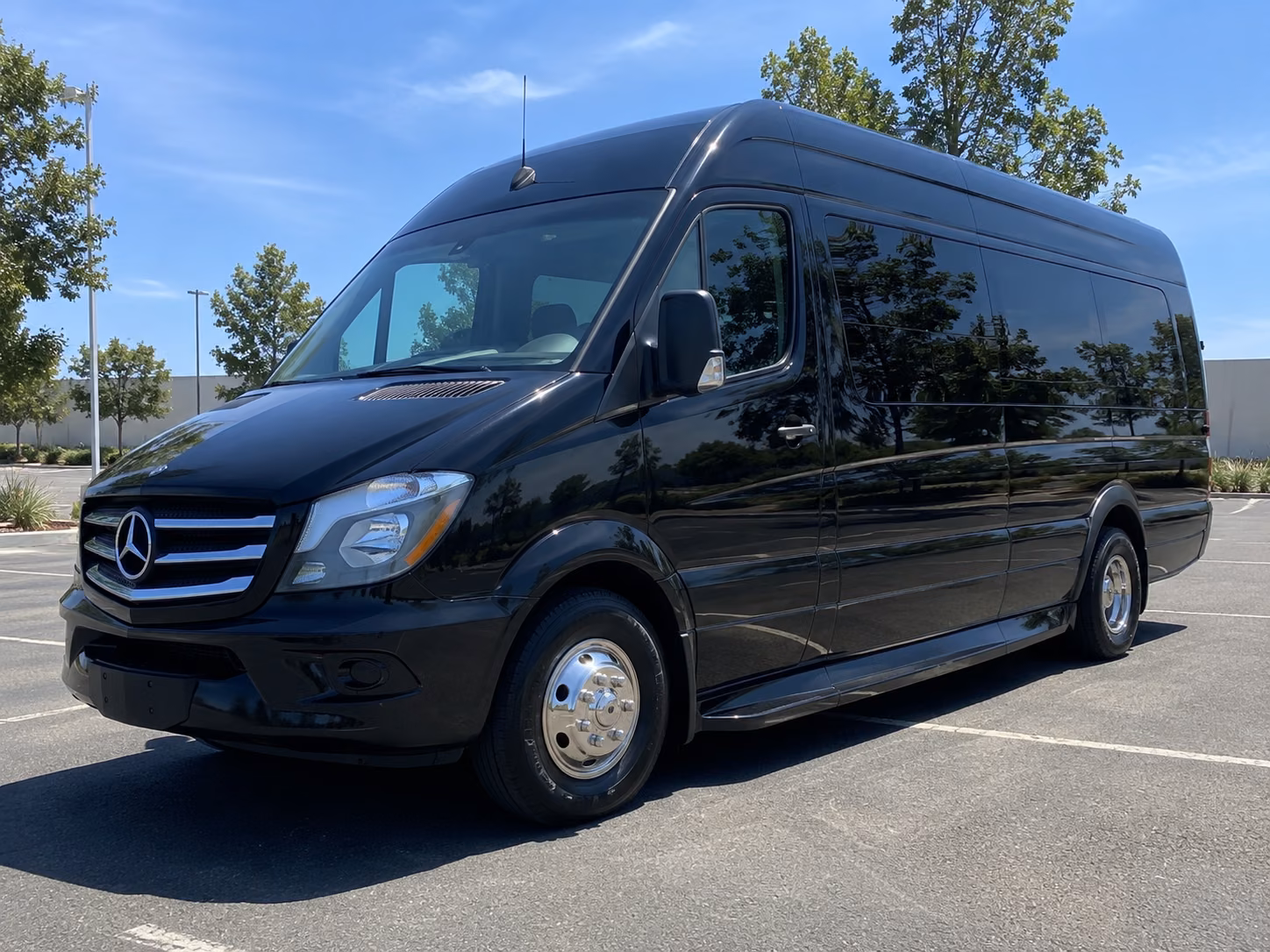 knoxville sprinter van with driver