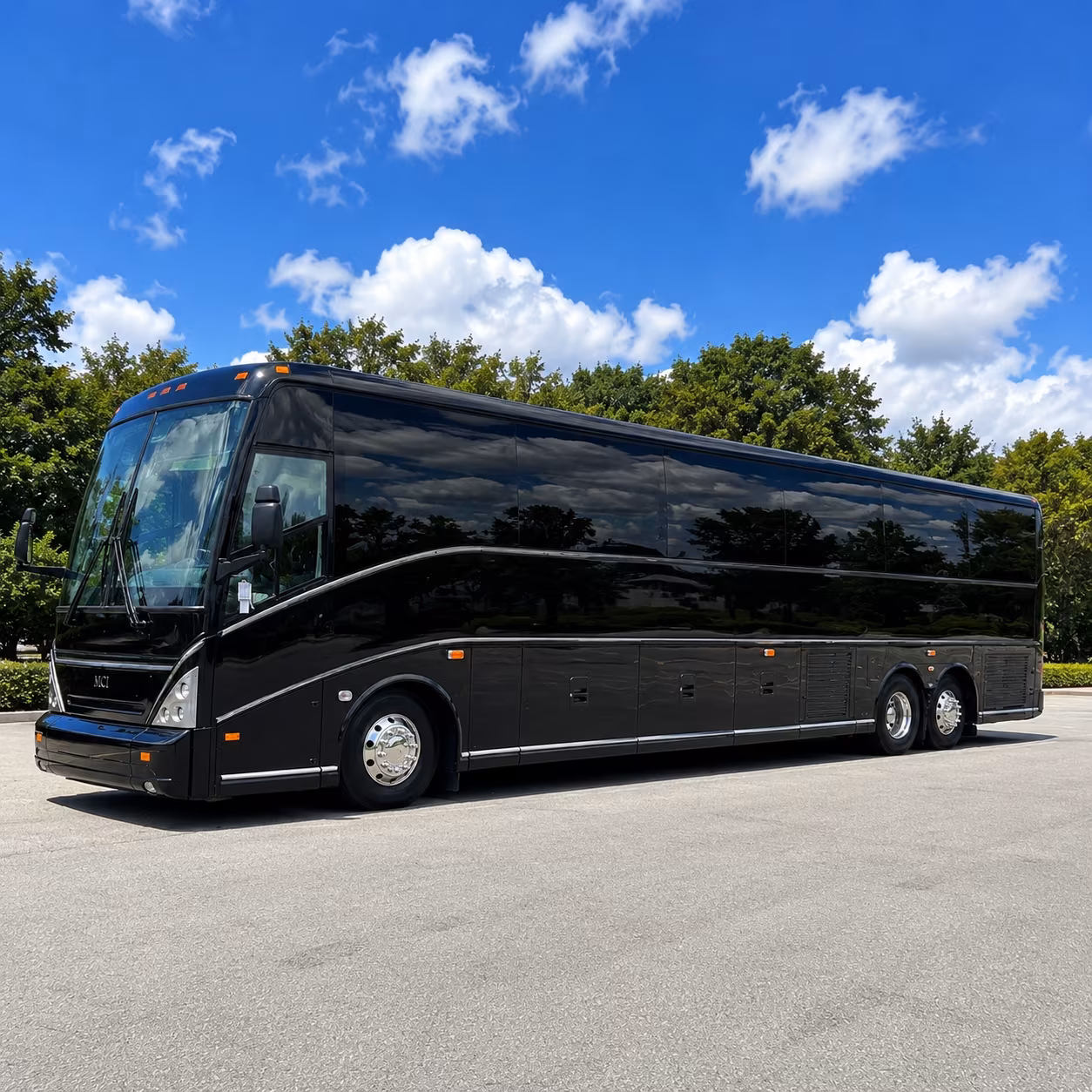 knoxville wedding charter bus rental